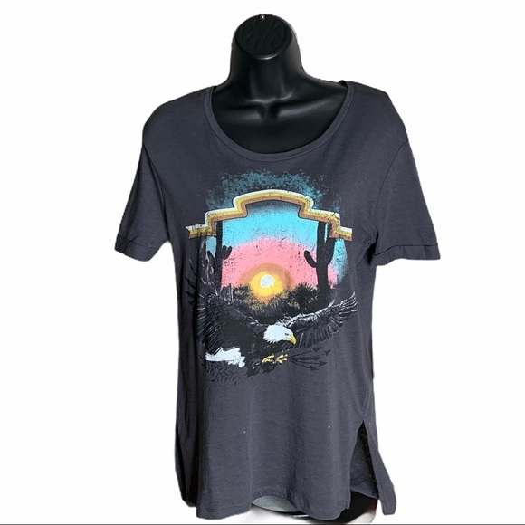 Carbon Copy Graphic Western Tee - Picture 3 of 8